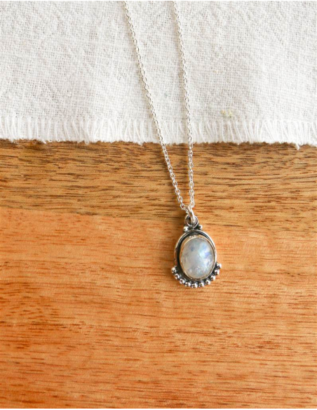 COLGANTE COSMIC PIEDRA LUNA