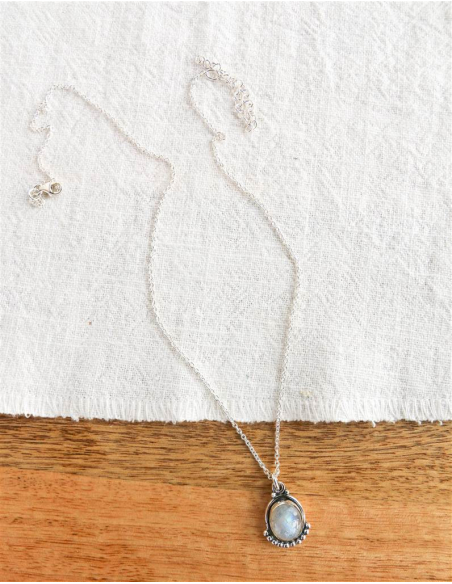 COLGANTE COSMIC PIEDRA LUNA