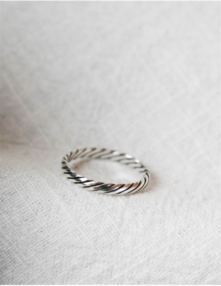 ANILLO TRENZA