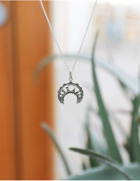 COLGANTE  LUNA BOHO
