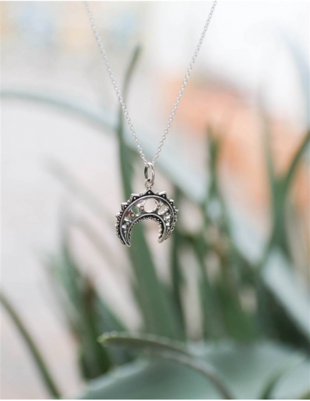COLGANTE  LUNA BOHO