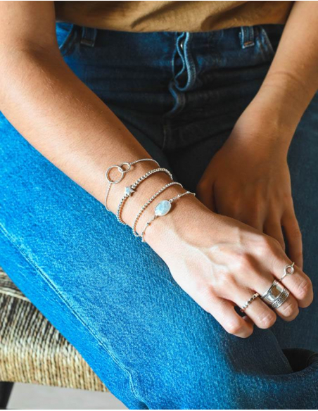 PULSERA DOBLE CIRCULO