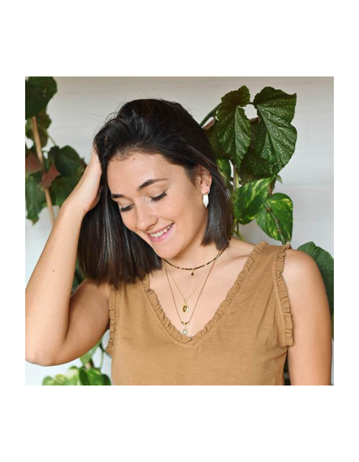 COLLAR  STAR PIEDRAS NATURALES