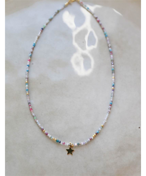 COLLAR  STAR PIEDRAS NATURALES
