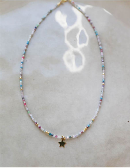 COLLAR  STAR PIEDRAS NATURALES