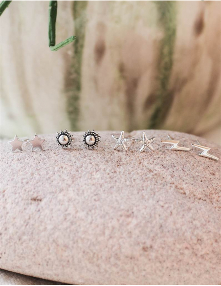PENDIENTES SOLES, ESTRELLAS, RAYOS, ESTRELLA MAR