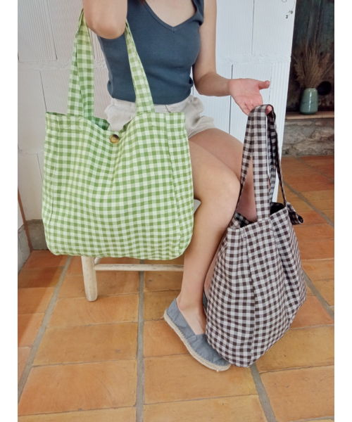 BOLSO LONETA CUADROS VICHY