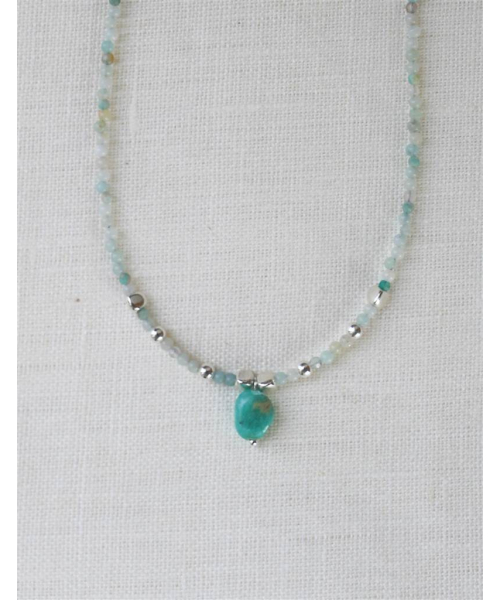 COLGANTE AMAZONITA CLARA