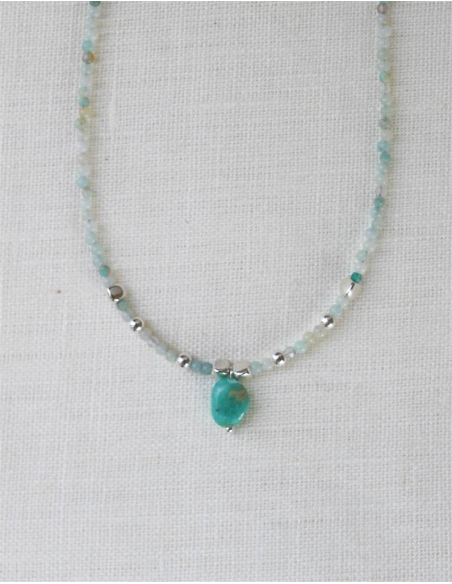 COLGANTE AMAZONITA CLARA