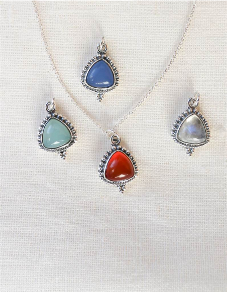 COLGANTE PIEDRAS NATURALES  BIKANER