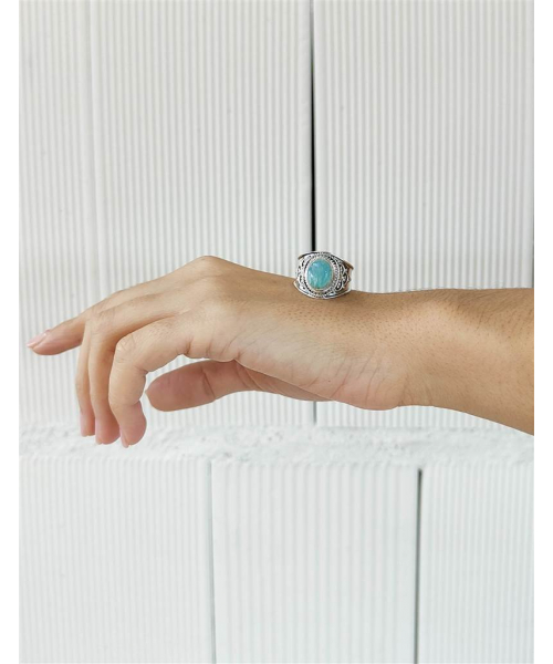 ANILLO MIA AMAZONITA