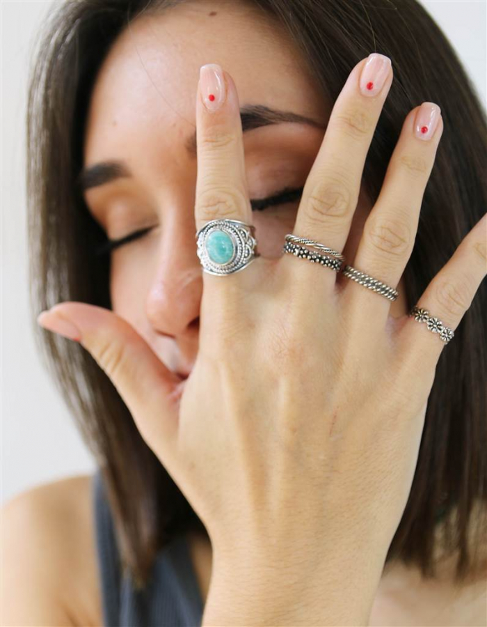 ANILLO MIA AMAZONITA