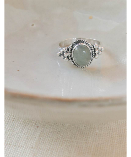 ANILLO AGUAMARINA