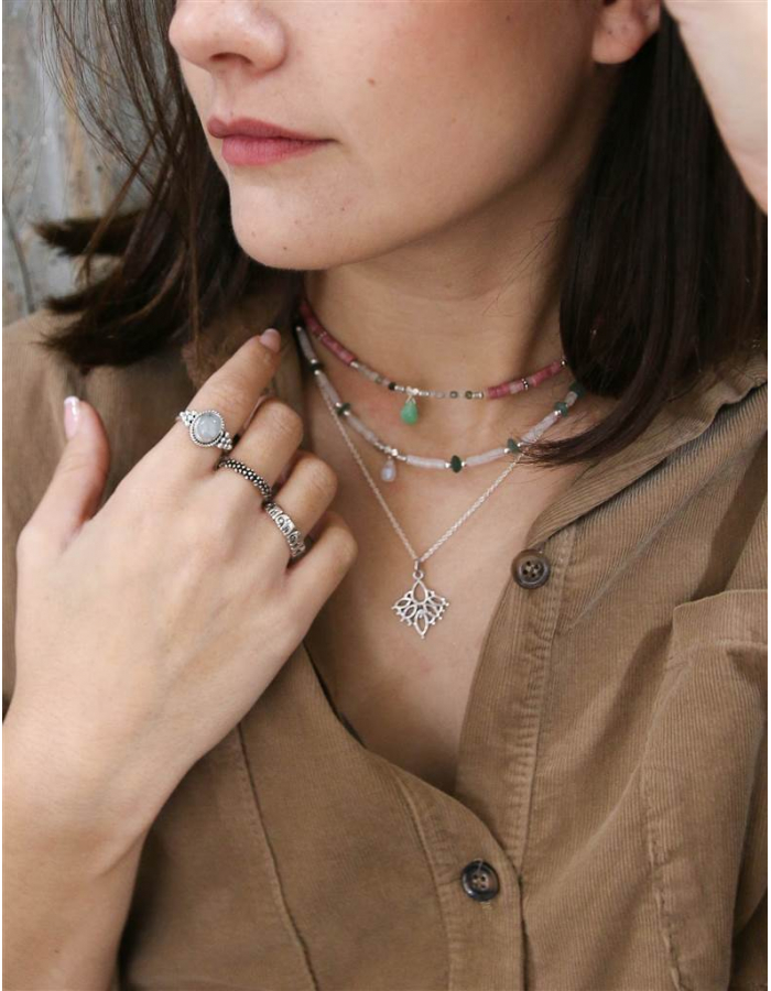 COLGANTE PIEDRA LUNA AGRA