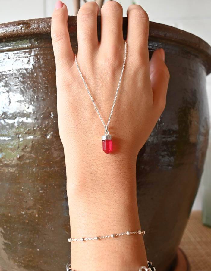 COLGANTE PÉNDULO PLATA DE LEY