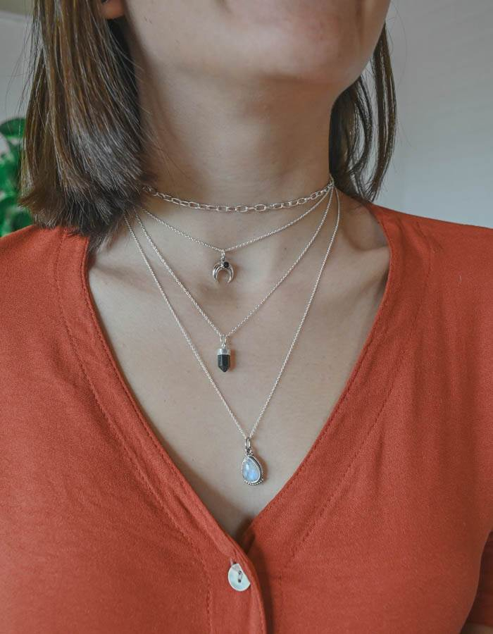 COLGANTE PÉNDULO PLATA DE LEY