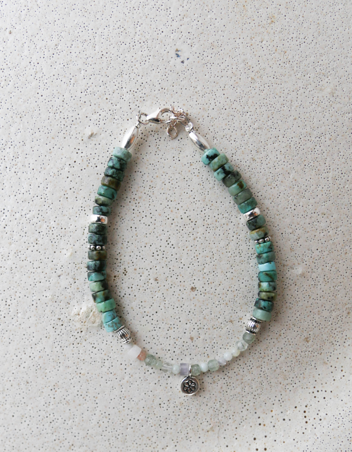PULSERA TURQUESA AFRICANA