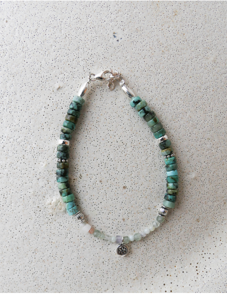 PULSERA TURQUESA AFRICANA