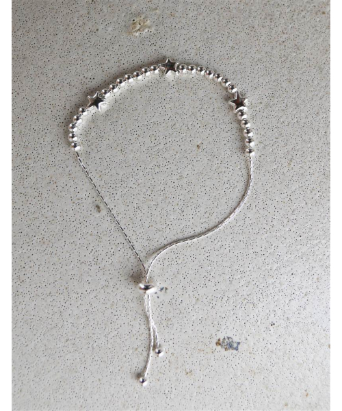 PULSERA ESTRELLITAS Y BOLITAS