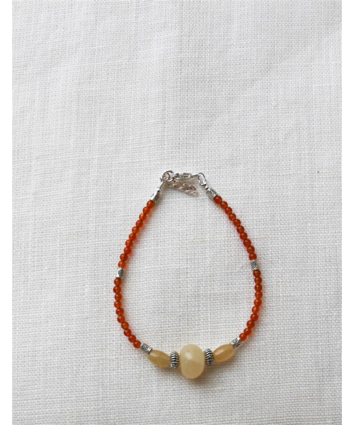 PULSERA CORNALINA