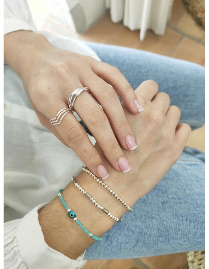 ANILLO ALIANZAS ENTRELAZADAS