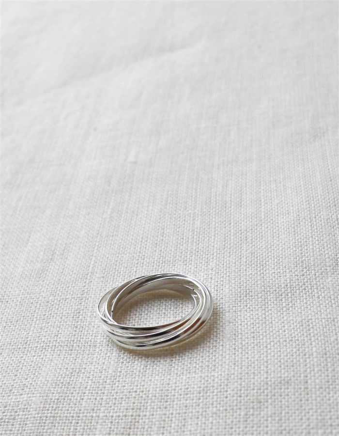 ANILLO ALIANZAS ENTRELAZADAS