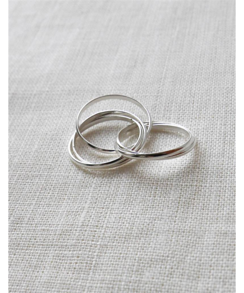 ANILLO ALIANZAS ENTRELAZADAS