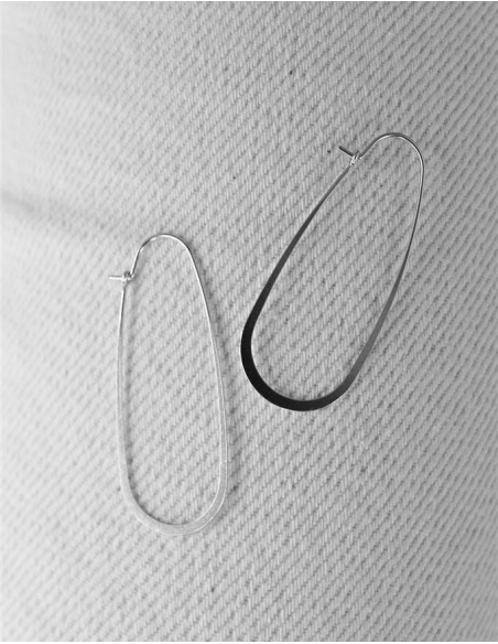 PENDIENTES LONDRES PLATA