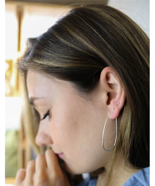 PENDIENTES LONDRES PLATA