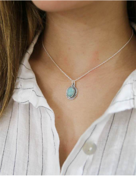 COLGANTE  REINA  DE  AMAZONITA