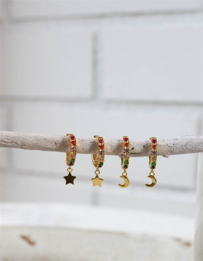 AROS ESTRELLA Y LUNA CIRCONITAS