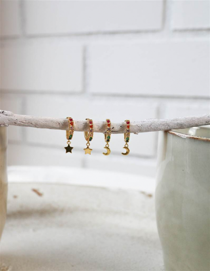 AROS ESTRELLA Y LUNA CIRCONITAS