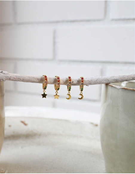 AROS ESTRELLA Y LUNA CIRCONITAS