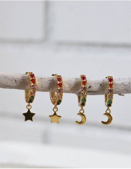 AROS ESTRELLA Y LUNA CIRCONITAS