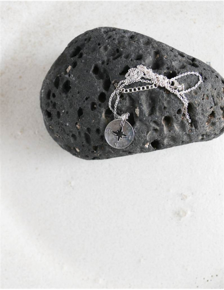 COLGANTE ROSA DE LOS VIENTOS