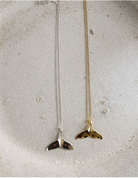 COLLAR BALLENA MARES DEL SUR PLATA