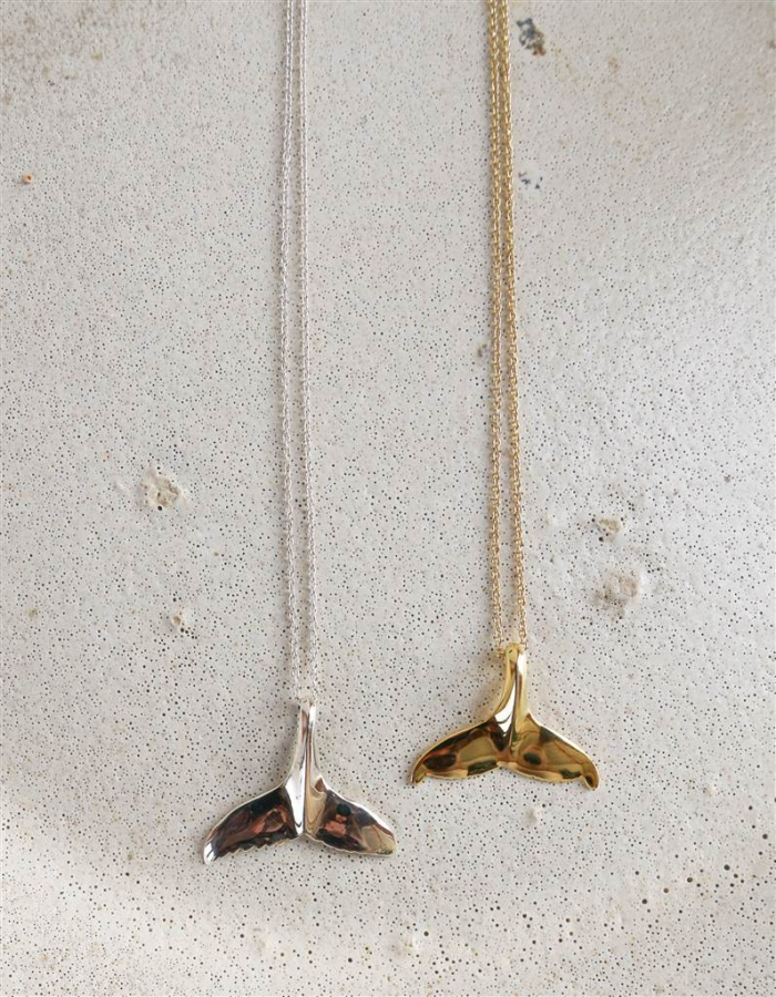 COLLAR BALLENA MARES DEL SUR PLATA