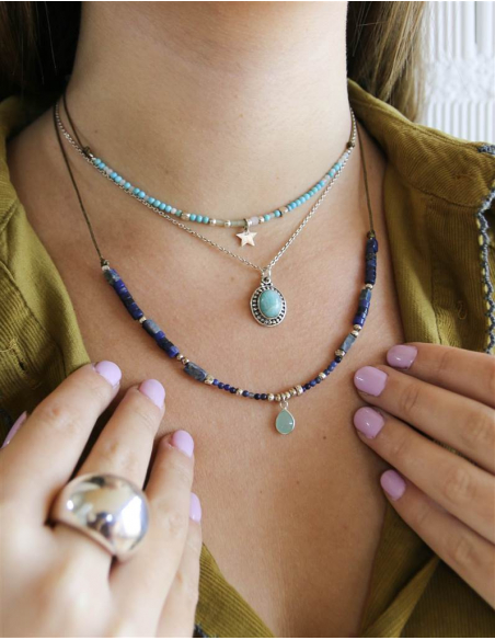 COLGANTE  REINA  DE  AMAZONITA