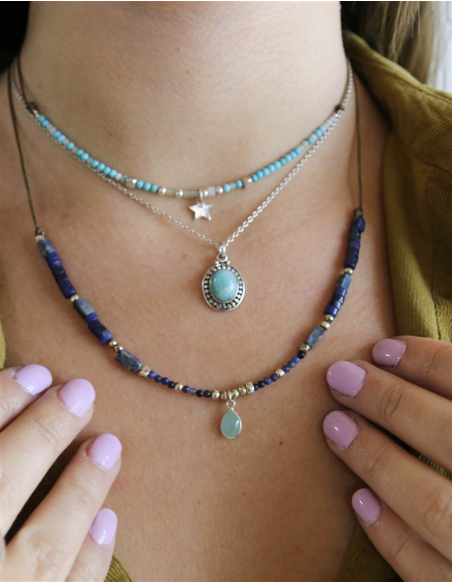 COLGANTE LAPISLÁZULI ROCÍO