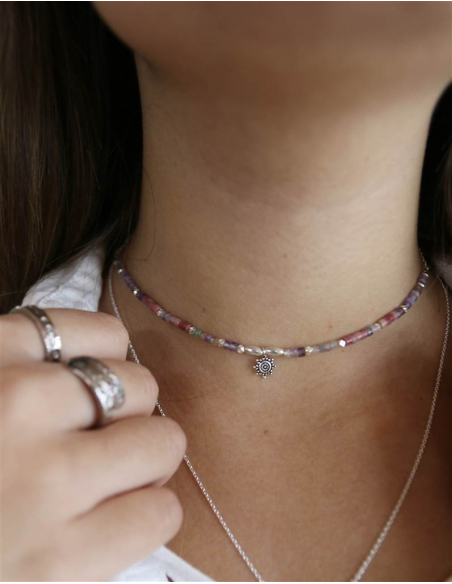 COLGANTE  AMATISTA SOL