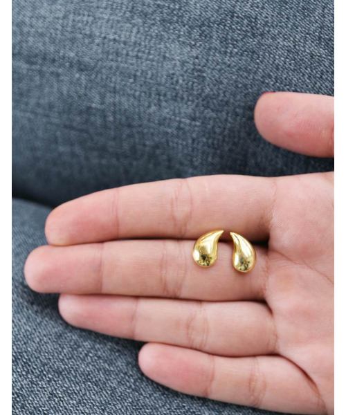 PENDIENTES LAGRIMAS ORO