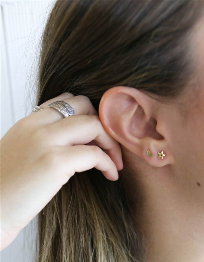 PENDIENTES  LUNAS, CUADRADO,...