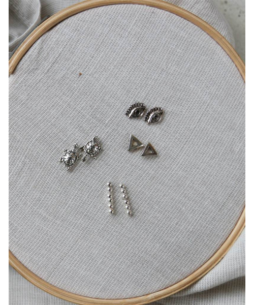 PENDIENTES TRIÁNGULO,...