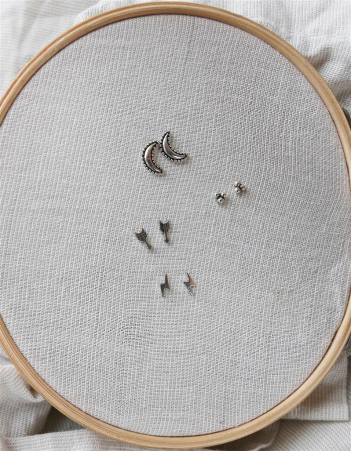 PENDIENTES RAYO, FLECHA, BOLITAS, LUNA