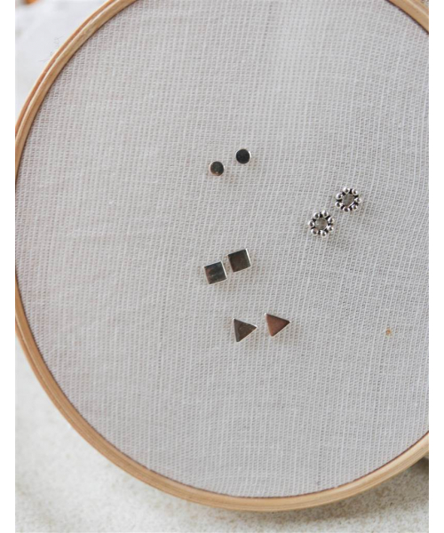 PENDIENTES TRIÁGULOS,...