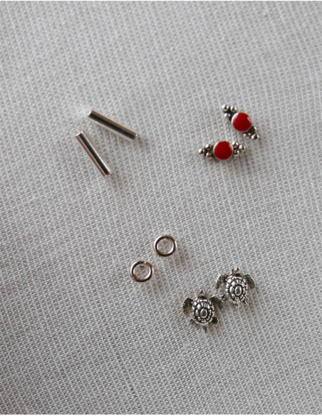 PENDIENTES BARRITAS, TORTUGAS, CIRCULOS, ÉTNICOS