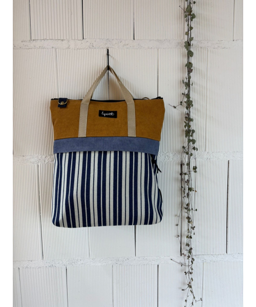 MOCHILA  LONETA RAYAS ALEGRÍA