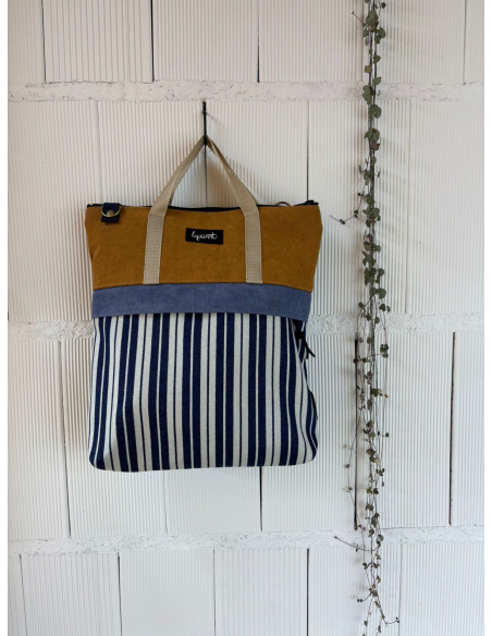 MOCHILA  LONETA RAYAS ALEGRÍA