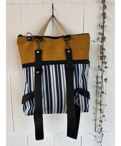 MOCHILA  LONETA RAYAS ALEGRÍA 2