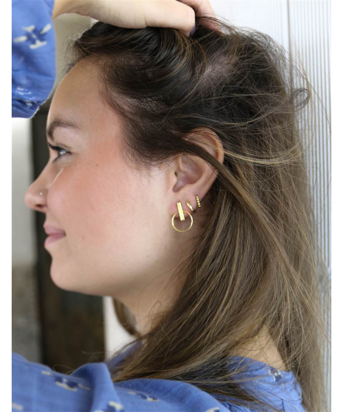 PENDIENTES MILÁN ORO